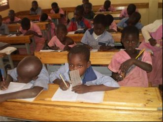 aula, escuela, niños, primaria, rural