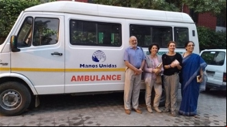 Clínica móvil gracias a una ambulancia que llegará a 9 aldeas remotas.