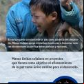 Afianzamiento de la paz, por un mundo mejor