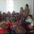 Reunión de familias de Achatalas, Boivia.