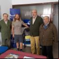 Rubén con voluntarios de jerez de la Frontera.