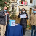 Sorteo Solidario en la comarcal de Benissa de Manos Unidas Valencia.