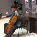 Interpretación de Pedro Alfaro en la Asambela de Manos Unidas Madrid