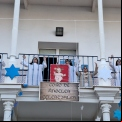 Manos Unidas visita el Belén Viviente del Colegio San Vicente de Paúl de Cartagena