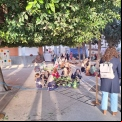 Manos Unidas visita el Belén Viviente del Colegio San Vicente de Paúl de Cartagena