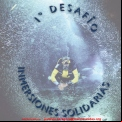 Cartel "I DESAFÍO INMERSIONES SOLIDARIAS"