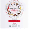 Cartel del Mercadillo Solidario de Navidad Mapfre 2019