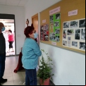 Asistentes a la exposición de la comarcal de Buñol de Manos Unidas Valencia.
