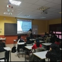 Sensibilización de Manos Unidas Madrid en el IES Tirso de Molina