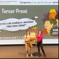 Alumnos del Institut Lluís Domènech i Montaner, ganadores del 3r Premio