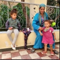 Madre sin recursos a cuya familia se ayuda en el Centro Baraka. 