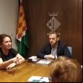 Reunión con el alcalde de Cerdanyola