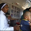 Clínica móvil gracias a una ambulancia que llegará a 9 aldeas remotas.