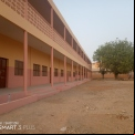 Exterior de las nuevas aulas de la escuela María Auxiliadora de Parakou (Benín)
