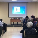 Cena del hambre en la delegación comarcal de Requena de Manos Unidas Valencia.