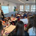 Alumnos del colegio Mare de Déu del Carme