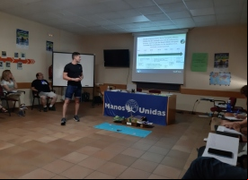 Trabajo con jóvenes desde 2015. Foto: Manos Unidas.
