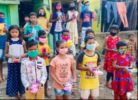 Foto de actividades educativas y sanitarias en Seva Kendra Calcuta
