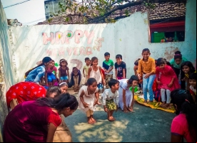 Foto de actividades educativas y sanitarias en Seva Kendra Calcuta