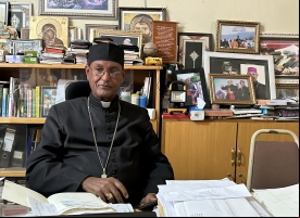  Monseñor Tesfasellassie Medhin, eparca de Adigrat (Tigray_Etiopía). Foto: Manos Unidas/Marta Carreño