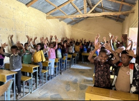Volver a la escuela en Tigray. Foto: Manos Unidas/Marta Carreño