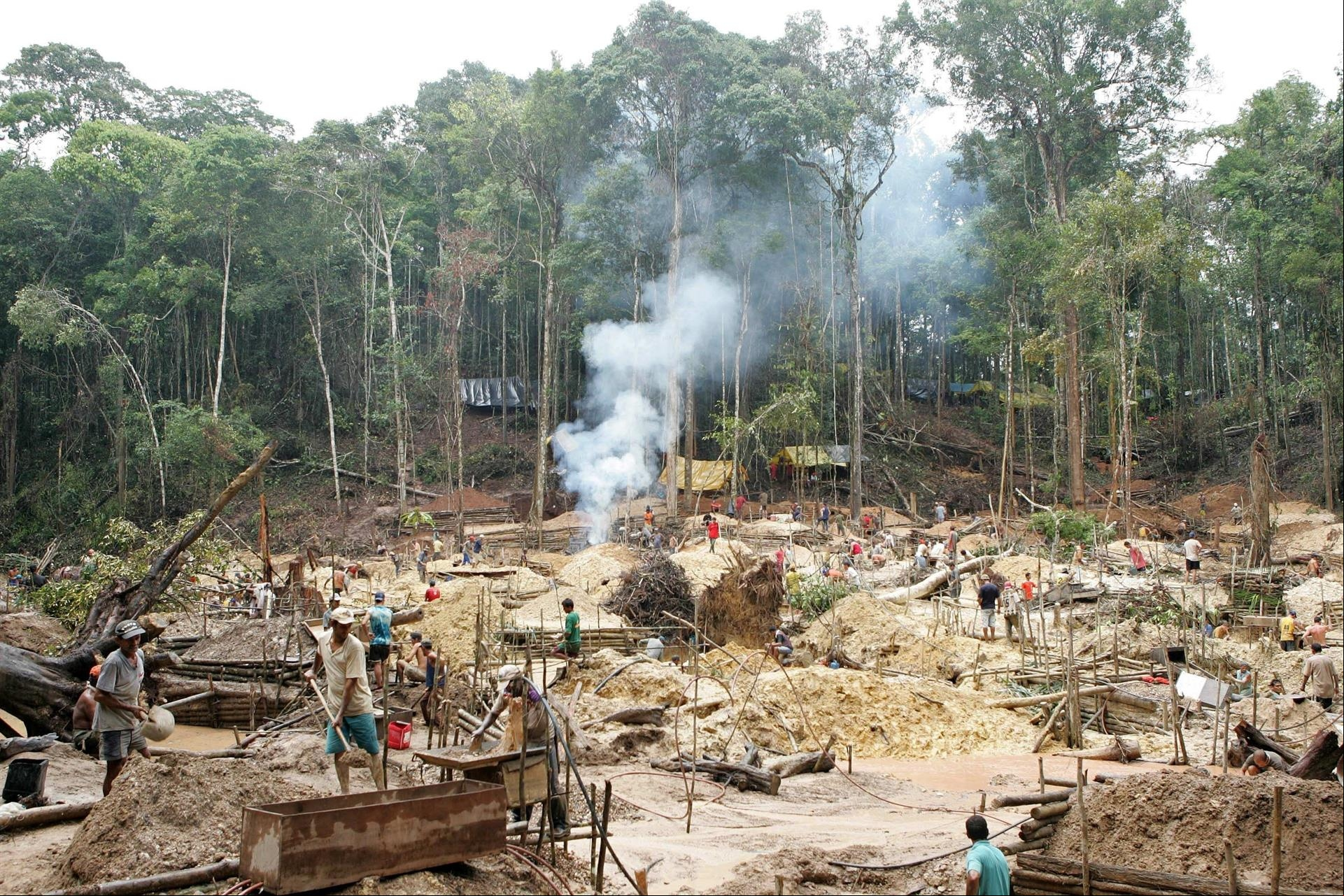 Minería ilegal Brasil - Manos Unidas