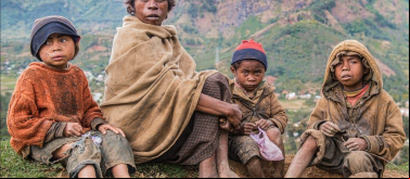 Niños de la región de Sava, en Madagascar