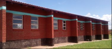 Centro destinado a educación primaria en el campo de refugiados de Dzaleka 