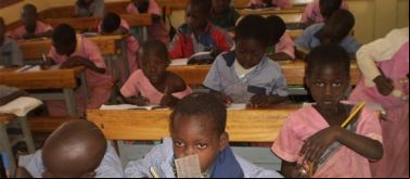 aula, escuela, niños, primaria, rural