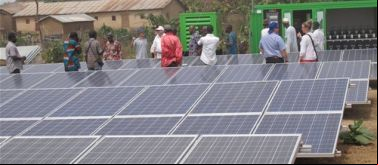 es solares para  energía eléctrica