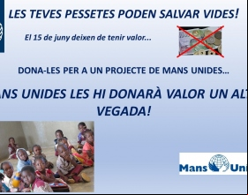 Tus pesetas pueden salvar vidas