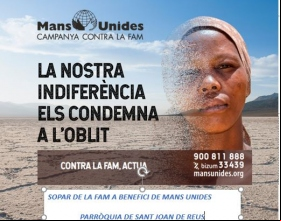 Cena Solidaria en beneficio de Manos Unidas