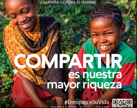 Manos Unidas - Campaña 2025 - Compartir es nuestra mayor riqueza