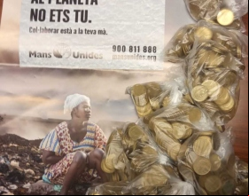 Campaña "Peseta solidaria"