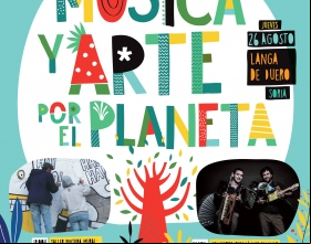 Música y Arte por el Planeta. Financiado por la Junta de Castilla y León. 