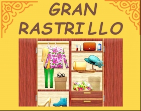 Cartel del rastrillo solidario del hotel Wellington a favor de Manos Unidas