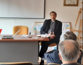 Charla de nuestro consiliario en los Lunes de Formación