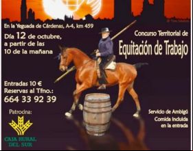 Concurso de equitación de trabajo: III Memorial Miguel Ángel Cárdenas