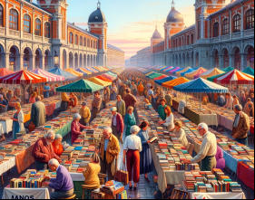 mercadillo de libros