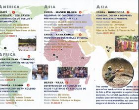Triptico Proyectos Manos Unidas 2014