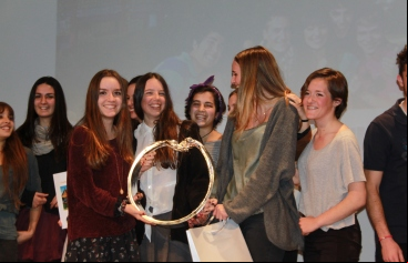 Foto de la gala de la VI Edición del Concurso de Clipmetrajes a nivel autonómico, 2015