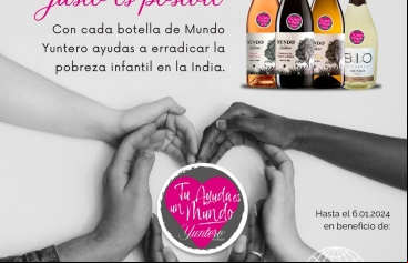Campaña solidaria Bodegas Yuntero. Manos Unidas 
