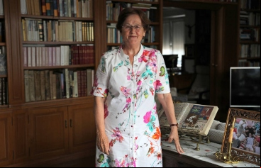 Amparo Castiella delegada saliente de Manos Unidas Pamplona