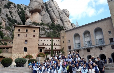 Encuentro en Montserrat para celebrar los 60 años de Manos Unidas