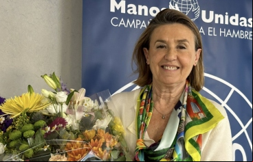 Cecilia Pilar - Reelegida Presidenta de Manos Unidas - mayo-2025