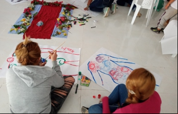 Mujeres víctimas de trata atendidas por el Servicio Jesuita a Refugiados en Colombia