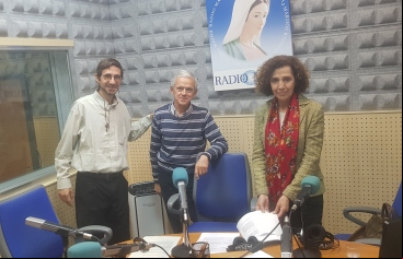 Voluntarios de Manos Unidas Madrid y Jorge Naranjo en el programa Iglesia Viva de Radio María