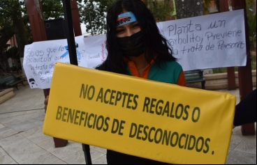 Manos Unidas ONG - Día Mundial contra la Trata de Personas 2024 (30 de julio) - Imagen: CECASEM | Bolivia