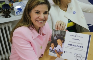 Manos Unidas ONG -  Marian Rojas Estapé, nueva embajadora de Manos Unidas