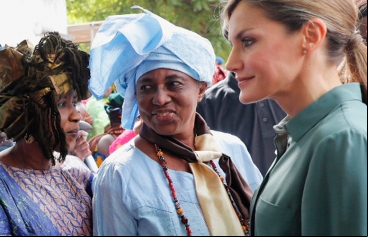 Reina Leticia en Senegal